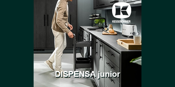 Как решить проблему нехватки места на кухне - поможет DISPENSA junior slim от Kesseböhmer Kessebohmer в Улан-Удэ