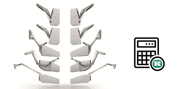 Калькулятор подбора подъемных механизмов Kesseböhmer усовершенствован Kessebohmer в Улан-Удэ