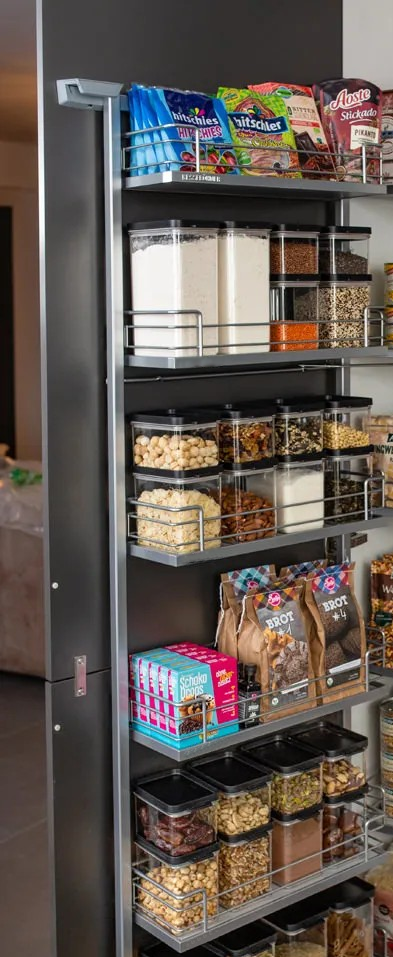 Комплект Тандем Сайд 450 мм, H 1700, Арена КЛАССИК, Рама + 5 полок, цвет ТИТАН Kessebohmer | официальный магазин