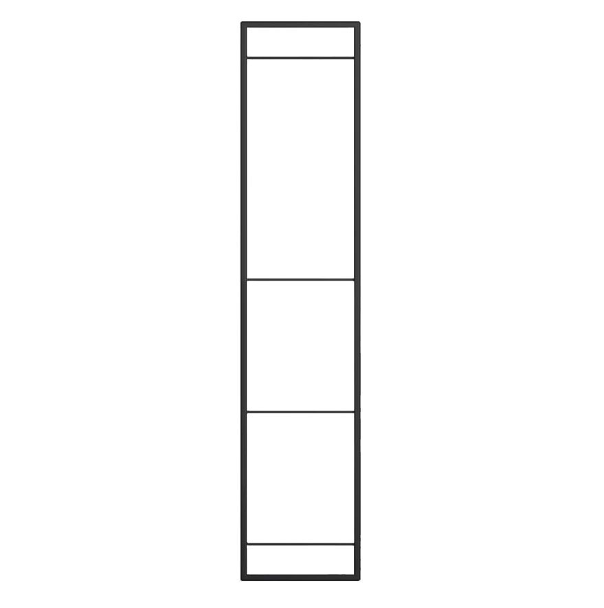 Рама из стального профиля для стеллажных систем 30x320x1500 мм, Юкей, цвет ЧЕРНЫЙ Kessebohmer