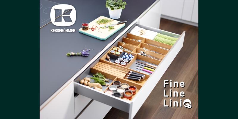 Деревянная гармония в каждом ящике: как FineLine LiniQ превращает хаос в эстетику Kessebohmer в Улан-Удэ