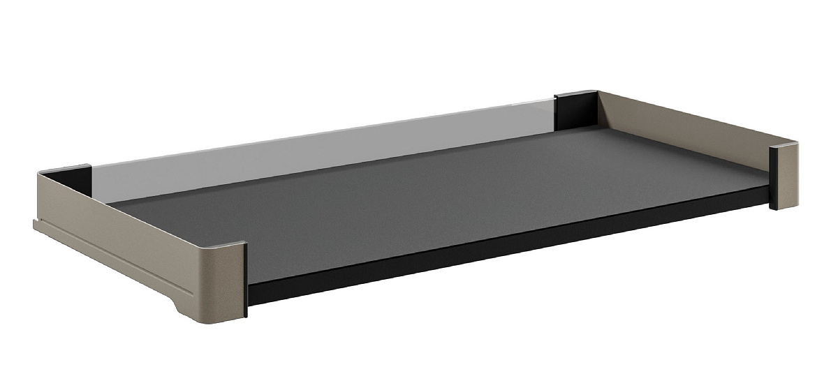 КОМПЛЕКТ Полка-столик выдвижной 320 мм Конеро H 72 W 552-612 мм, шампань Kessebohmer | официальный магазин