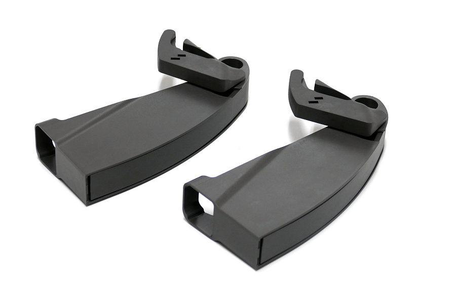 Амортизатор полки правый 1 уп (2 шт), Леманс, цвет АНТРАЦИТ