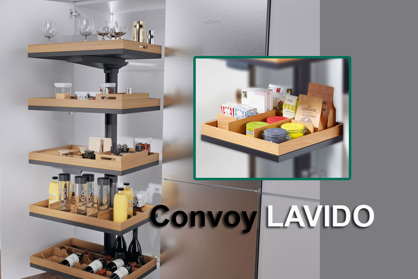 Kesseböhmer: наполнение полок Convoy LAVIDO в цвете натуральный дуб Kessebohmer в Улан-Удэ Kesseböhmer: наполнение полок Convoy LAVIDO в цвете натуральный дуб Kessebohmer в Улан-Удэ