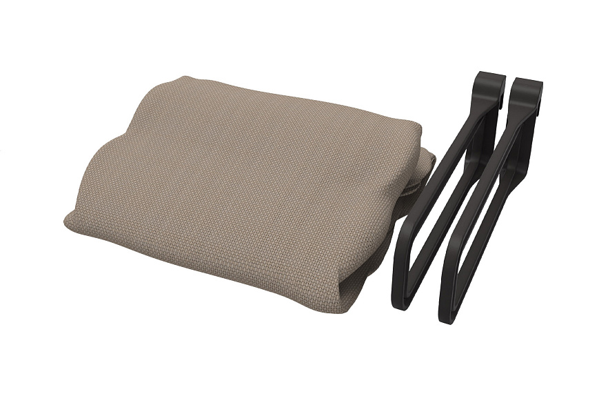 Мешок широкий для белья Конеро 300x280x530 мм 1 мешок 2 вешалки-держателя цвет СЕРО-БЕЖЕВЫЙ Kessebohmer | официальный магазин